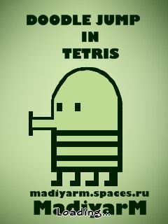 game pic for Doodle Jump in Tetris